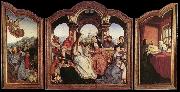 MASSYS, Quentin St Anne Altarpiece sg Spain oil painting reproduction